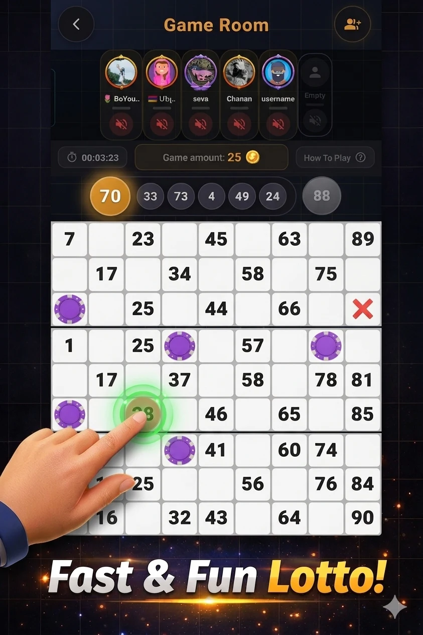 Lotto90 – Online Lotto Game screenshot